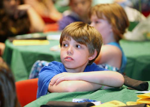 Student attends environmental awards luncheon